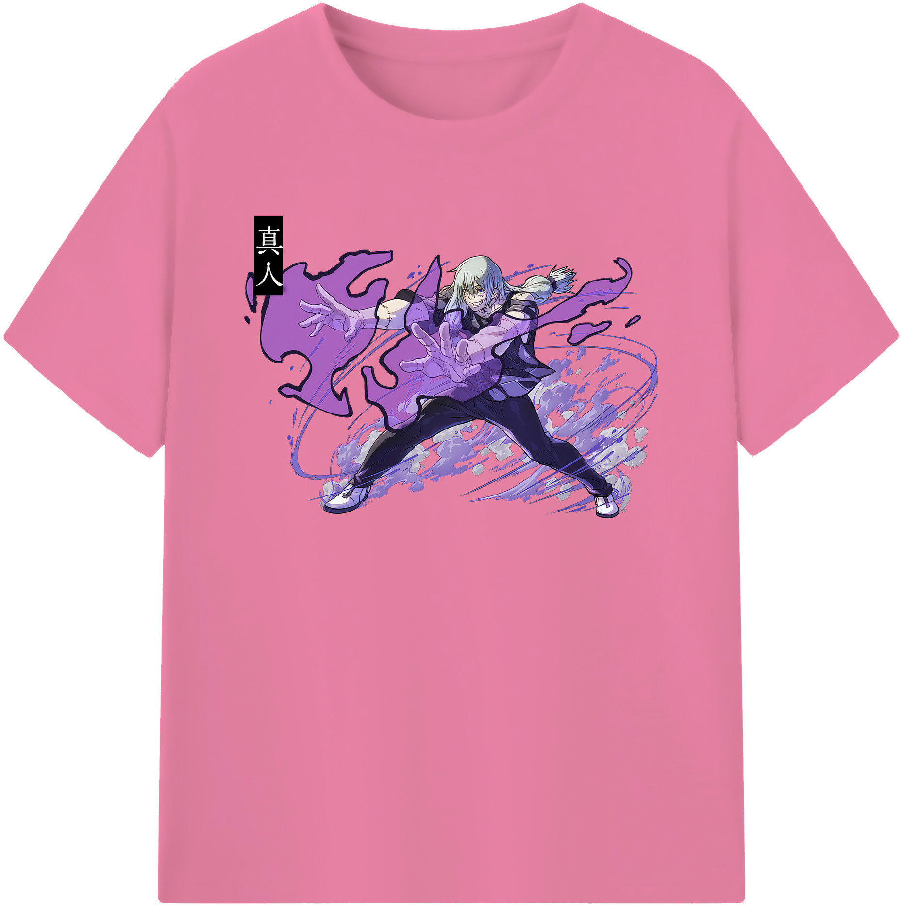 （画像用） 呪術廻戦 Jujutsu Kaisen 綿100％半袖Tシャツ（フロントプリント）